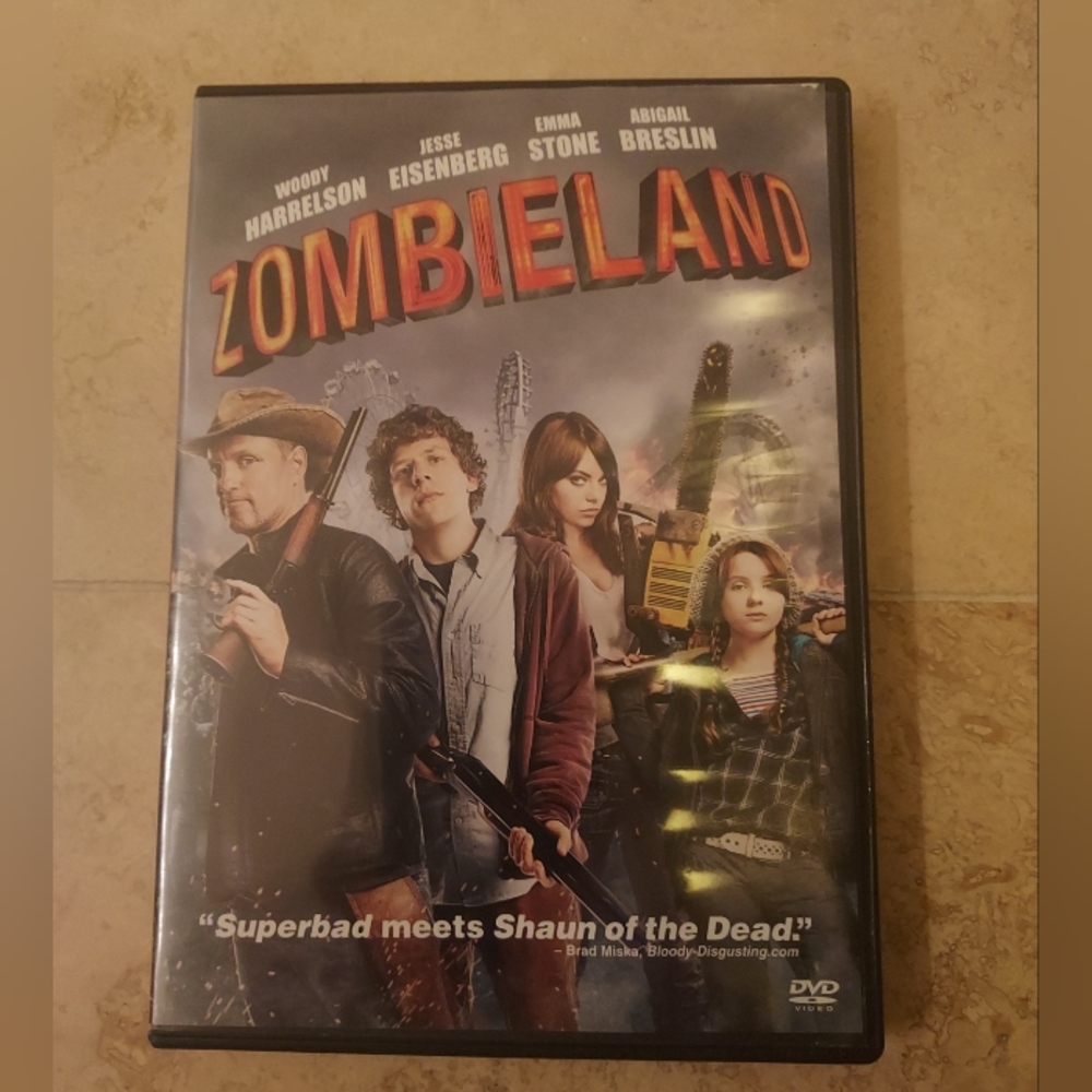 Zombieland (DVD, 2009) Pre-Owned Tested Working Great Condition Great Movie